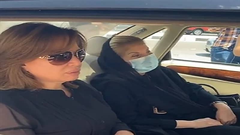 بالصور .. إلهام شاهين ومرفت أمين ونخبة من الفنانين في جنازة دلال عبدالعزيز