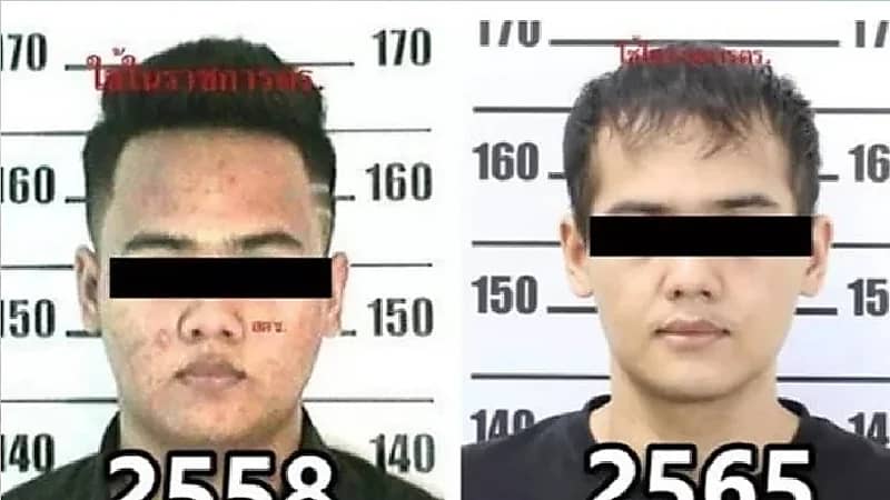 شاب يغير وجه ليشبه الكوريين هربا من الشرطة