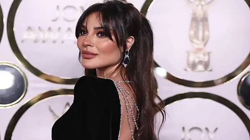 شاهد.. نادين نجيم تحتضن خطيبها وتثير ضحة واسعة