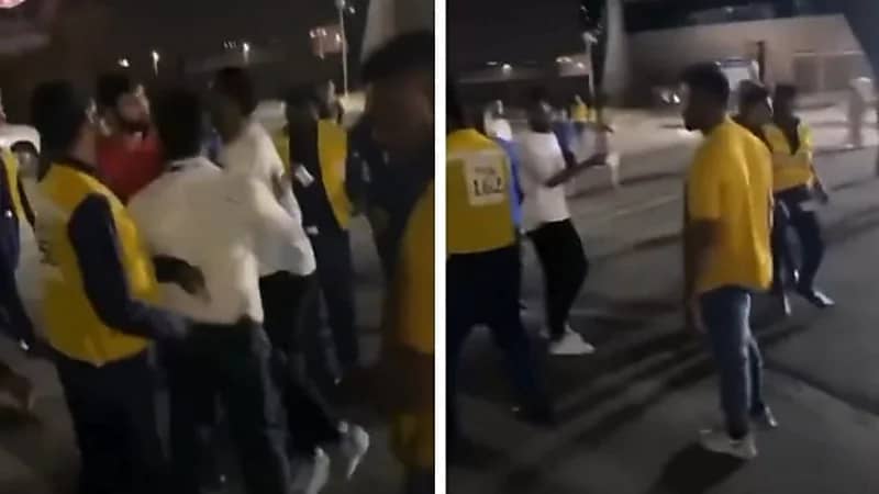 شاهد.. عمر خربين يشتبك مع منظم رياضي