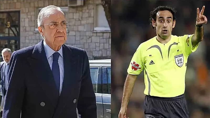 حكم سابق: رئيس ريال مدريد حبسني في غرفة