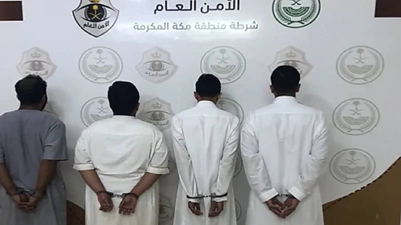 بالفيديو .. ضبط مقيم ومواطنين في جرائم سطو واعتداء