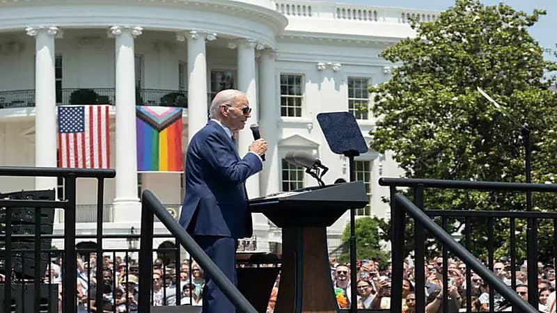 احتجاجات في أمريكا بعد تصريح بايدن بأن الولايات المتحدة أمة المثليين