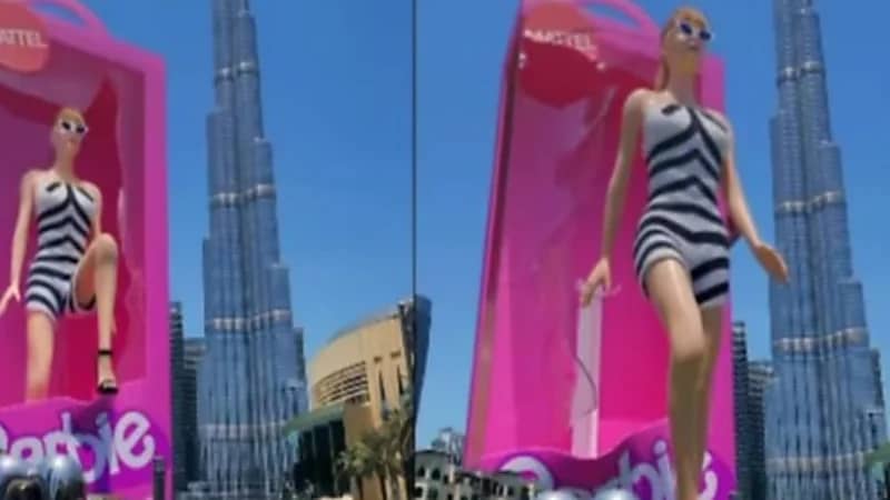 مشهد مُدهش لباربي في الشارع.. فيديو