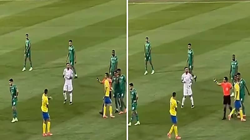 إنفعال حارس الرجاء بعد هدف رونالدو .. فيديو