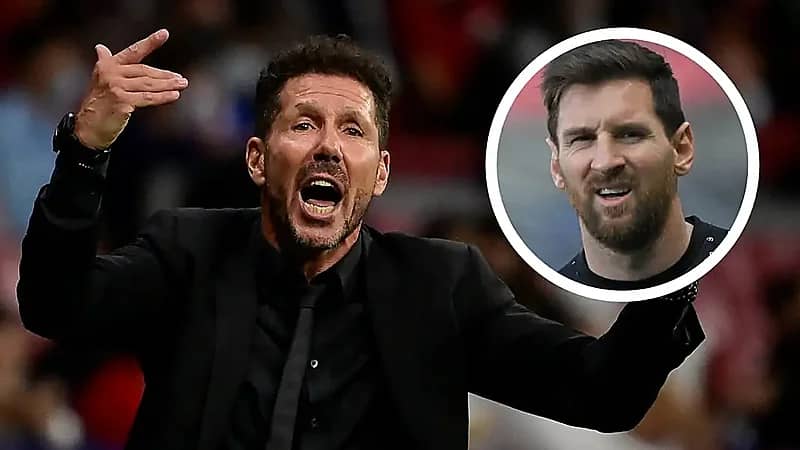 مدرب أتلتيكو مدريد يُلقب ميسي بـ "القزم"