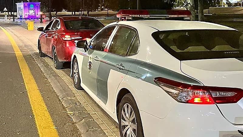 ‎ضبط  قائد مركبة ظهر في محتوى مرئي يرتكب مخالفة التفحيط