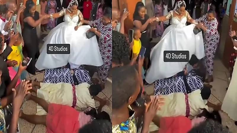 أغربها مشي العروس على ظهر أخوة العريس.. عادات فريدة للزواج.. فيديو