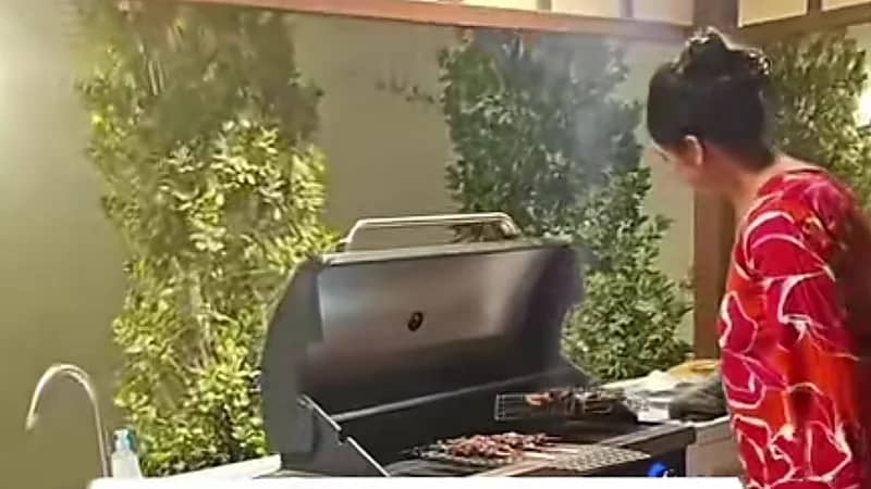 هيفاء حسين تستمتع بقضاء وقت مع عائلتها ...فيديو