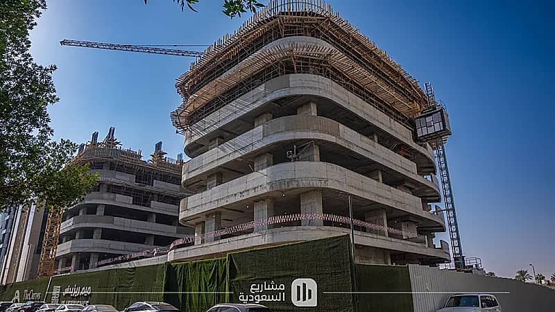 آخر تطورات مشروع برج ذا كيرفز السكني على طريق الملك فهد ..صور