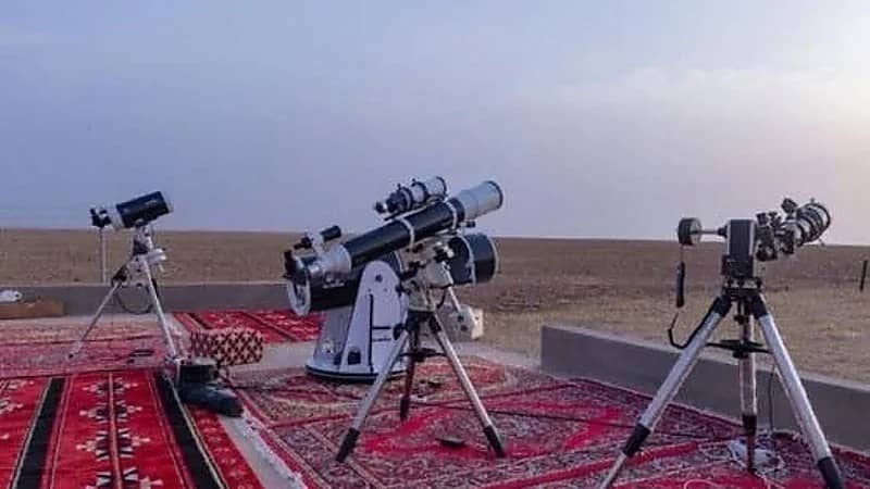 مرصد شقراء : السماء غير صافية وسحب قد تعيق رؤية هلال شوال