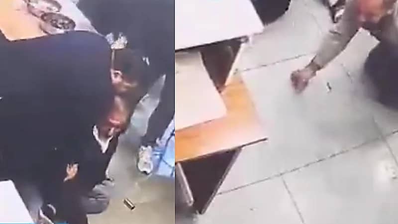 رجل يقتل جاره طعنًا بسبب دراجة ابنه .. فيديو