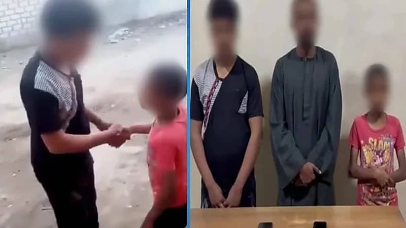 الداخلية المصرية تكشف تفاصيل فيديو ذبح طفل قربانًا لمقبرة أثرية