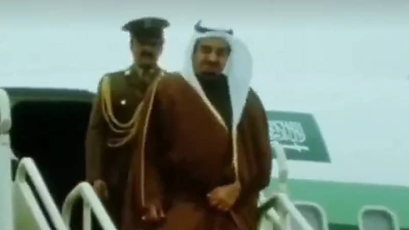 فيديو نادر لزيارة الملك فهد بن عبدالعزيز لبريطانيا قبل 47 عام
