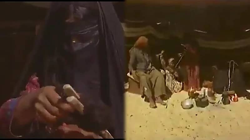 مقطع نادر لبدويات يعملنَ على غزل الصوف قبل 59..فيديو