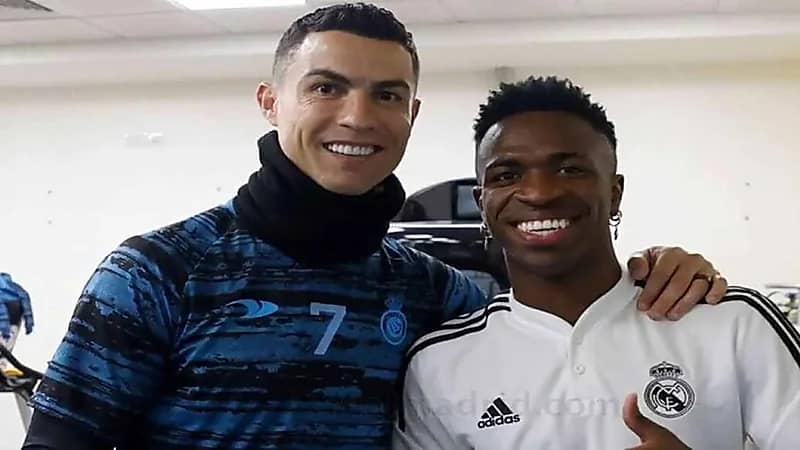 فينيسيوس جونيور يُشيد بعقلية رونالدو بعد تتويجه بدوري الأمم الأوروبية