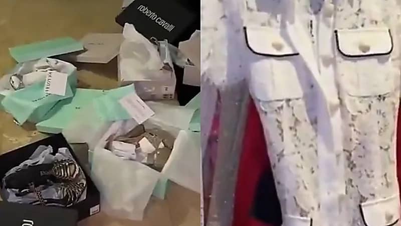 مروج الرحيلي تستعرض محتويات حقيبتها والجمهور : لو انسرقت المفروض السفارة ما ترد .. فيديو