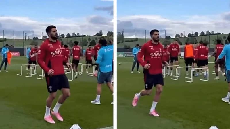 ميتروفيتش يشارك في تدريبات الهلال الجماعية  .. فيديو
