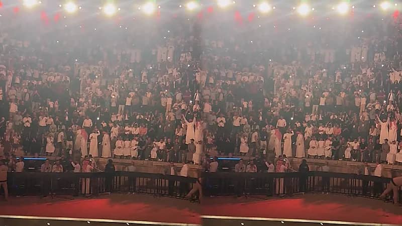 خالد عبد الرحمن يعلق على الفيديو العفوي الذي التقطه لجمهوره في مهرجان جرش..فيديو