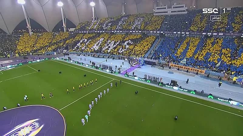 انطلاق البث الفضائي لقنوات ثمانية بمباراة النصر والاتحاد في كأس السوبر
