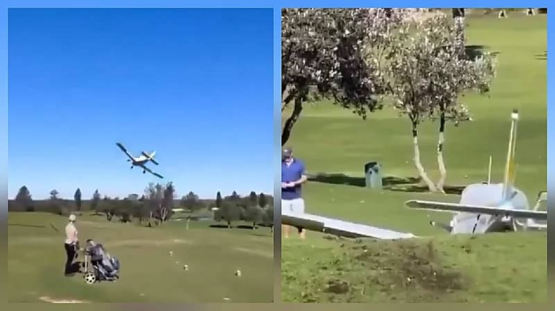 رجلان ينجوان من تحطم طائرة في سيدني .. فيديو