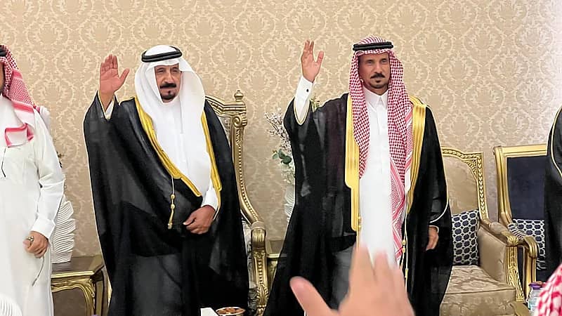 حفل زفاف أحمد البارقي يجمع الأهل والأصدقاء بالدمام