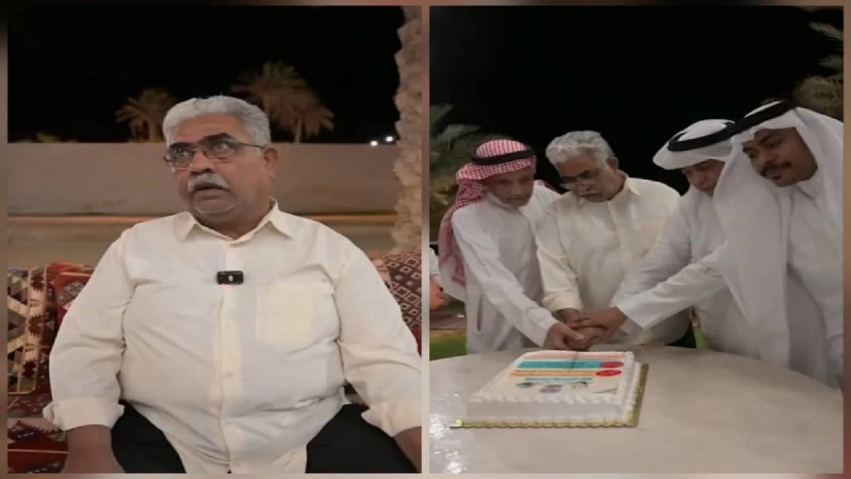 أهالي الأفلاج يكرمون مقيمًا هندياً أمضى 48 عامًا من العطاء.. فيديو