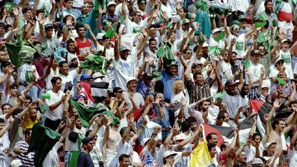 الأخضر يحظى بحضور سعودي كثيف في كأس العالم بهيوستن