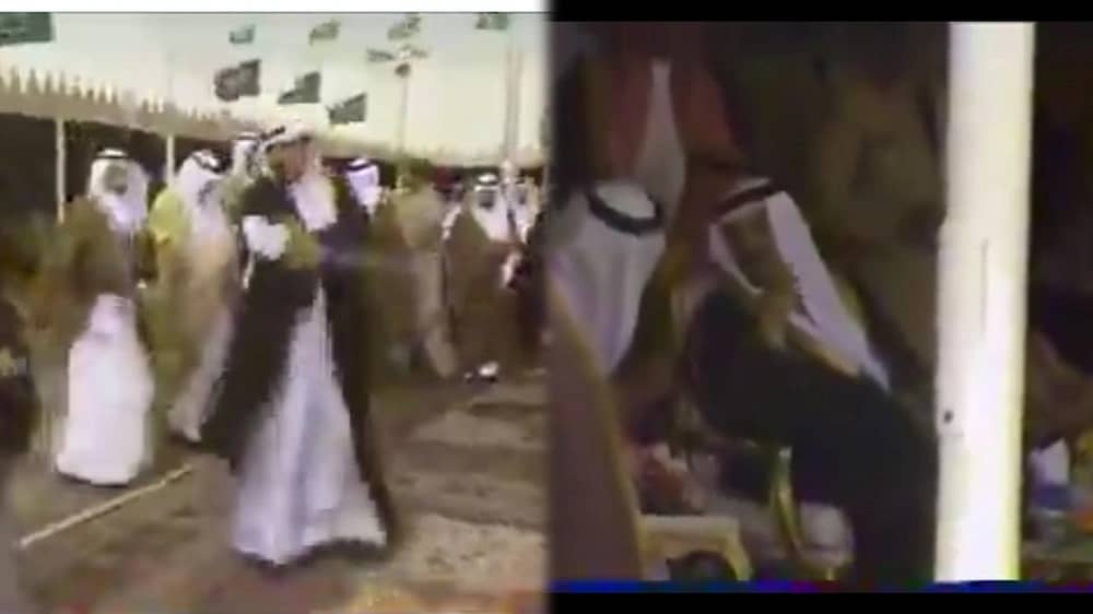 مقطع نادر من حفل استقبال الملك فهد بالقصيم قبل 38 سنة ..فيديو