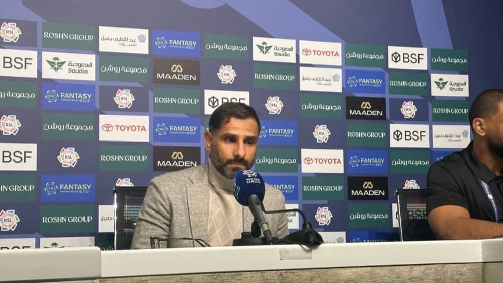 الشهري: الفوز على الرياض خطوة إيجابية والاهتمام بالدفاع مستمر