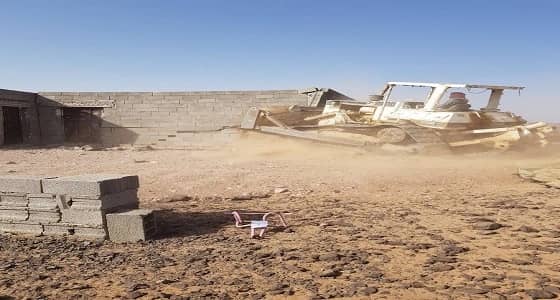 بالصور.. إزالة تعديات بمساحة 3000 متر بالصويدرة