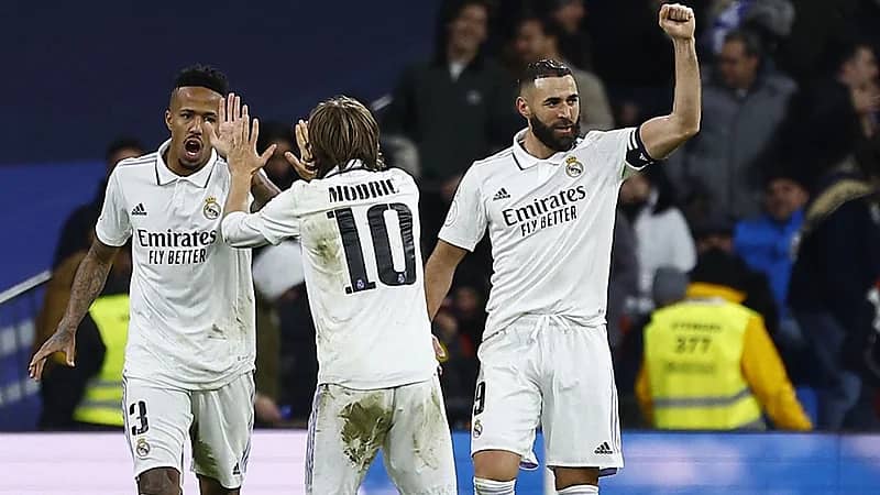 الريال يهزم جاره أتلتيكو مدريد ويتأهل لنصف نهائي كأس ملك إسبانيا