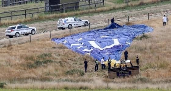 7 جرحى فى حادث منطاد فى أستراليا