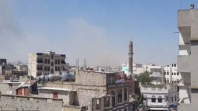 بالفيديو.. القوات الجوية توجه ضربات قوية للحوثيين في صنعاء