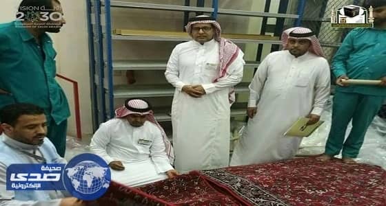 6 أصناف جديدة من الفرش والمدات بالمسجد النبوي