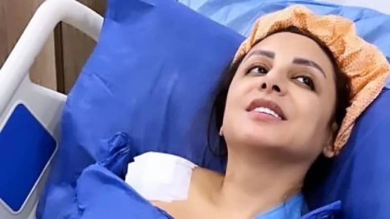 تفاصيل الحالة الصحية لأنغام بعد خضوعها لعملية جراحية