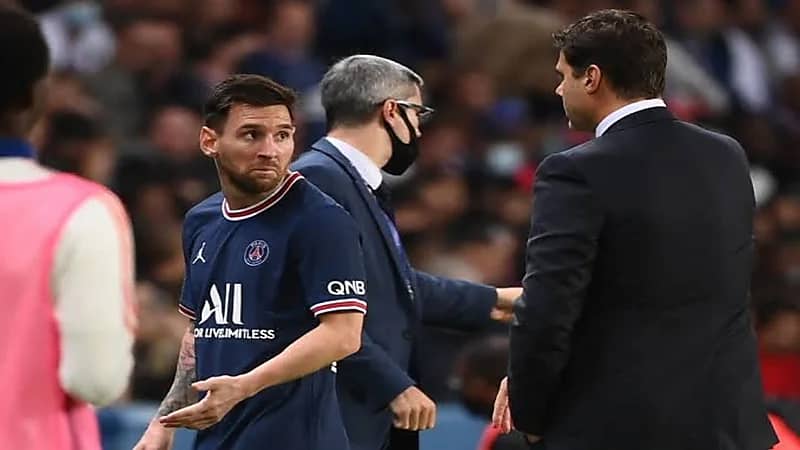 ميسي يضع مدرب باريس سان جيرمان في موقف محرج