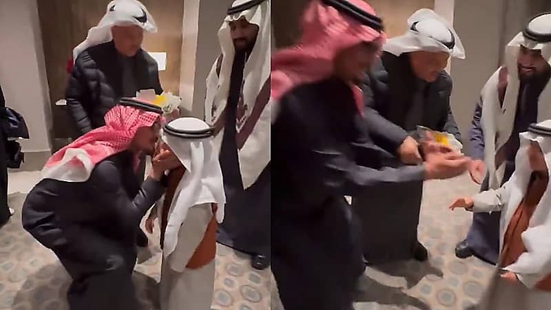 هكذا استقبل رابح صقر أصغر معجبيه.. فيديو