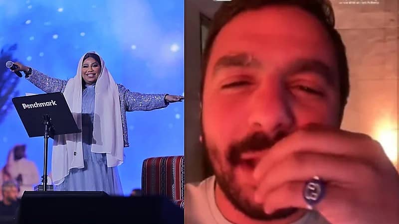 فيديو..مقيم مصري بحفل موضي الشمراني: "حنجرة عظيمة"