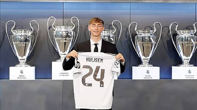 ريال مدريد يقدّم لاعبه الجديد هاوسن