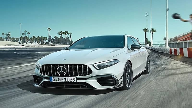 صورة تجسسية لمرسيدس AMG A35 بعد الفيس ليفت