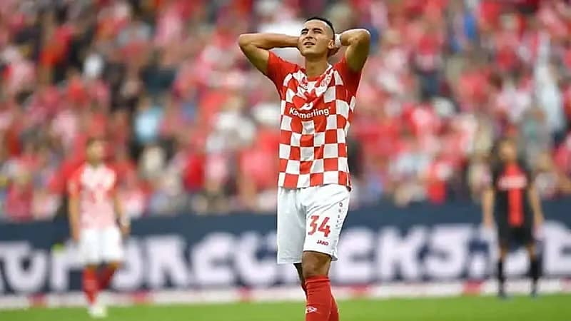 ماينز يفسخ تعاقده مع الغازي بسبب دعمه لغزة