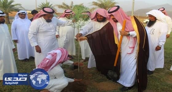 بالصور.. محافظ الحجرة يدشن " بيئتي حياتي "