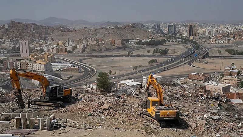 إزالة 421 عقارًا بـ"قوز النكاسة" بمكة المكرمة