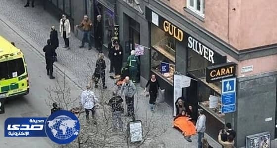 فيديو لحظة دهس المواطنين في ستوكهولم