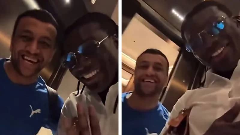 غوميز يزور معسكر الهلال قبل مواجهة الأهلي .. فيديو