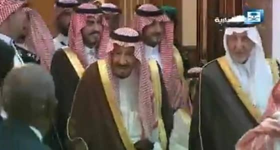 بالفيديو.. خادم الحرمين يقيم حفل الاستقبال السنوي لكبار ضيوف الرحمن