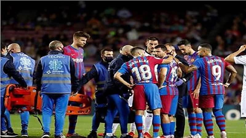 الكشف عن طبيعة إصابة أجويرو وبيكيه