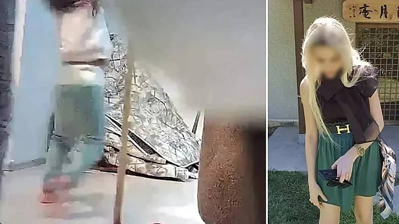 مشهد صادم لأم تعذب طفلتها.. فيديو