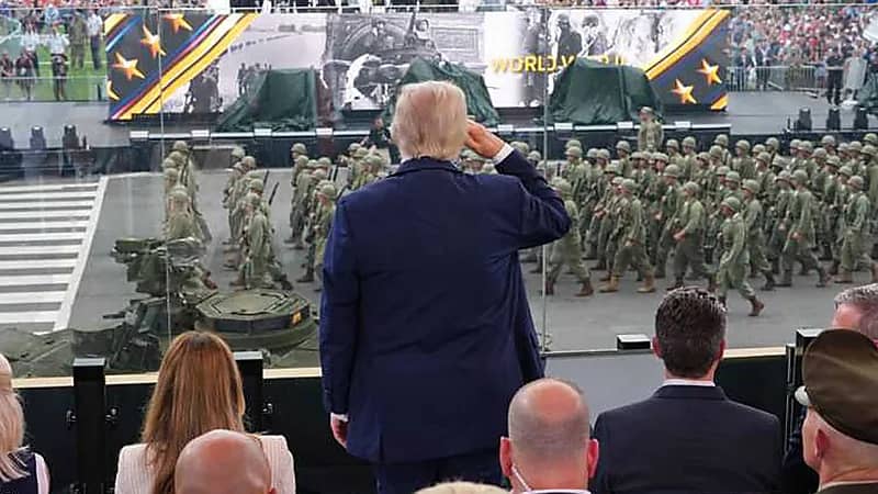 احتفالات الجيش الأمريكي تتحول إلى موجة احتجاجات ضد ترامب